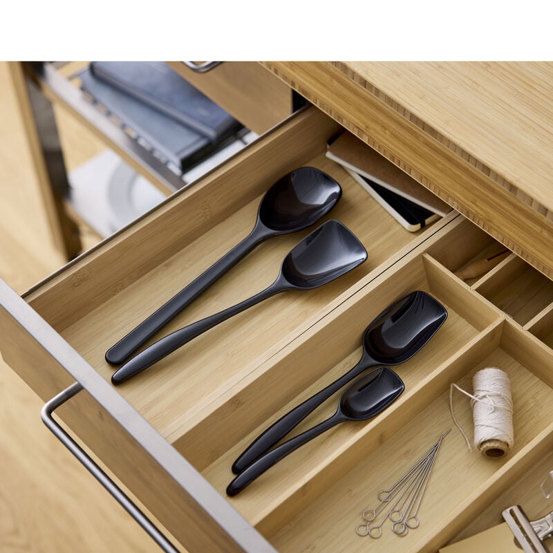 Set cucchiai da pentola 4 pezzi Nuovo Classic Nero carbone