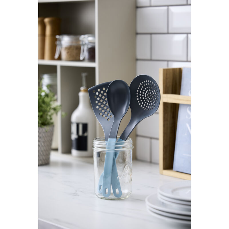 Set utensili cucina 2 Nuovo Optima 3 pezzi Nylon Verde nordico
