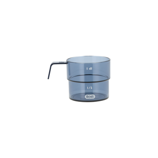 Misurino decilitro Mensura 100 ml Blu Polvere SAN