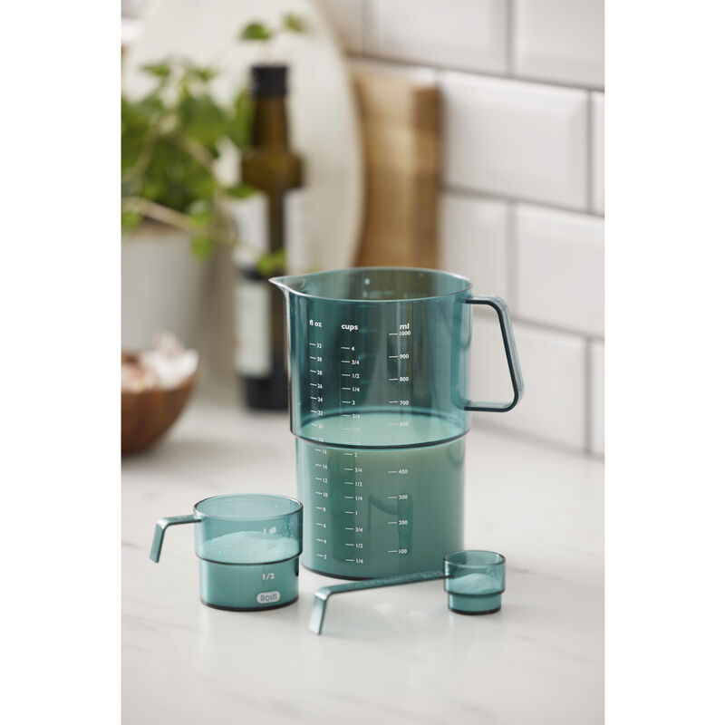 Brocca dosatrice Mensura 1000 ml Verde nordico SAN