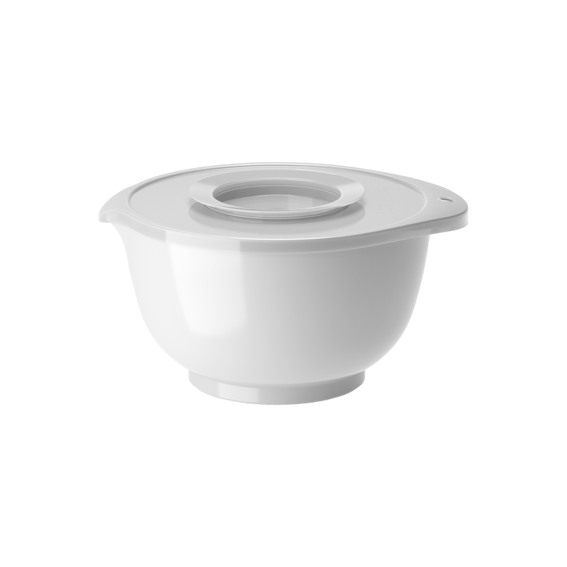 Nuova ciotola Margrethe 3L con coperchio antispruzzo Bianco