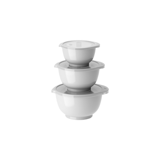 Nuovo set mini ciotole Margrethe 0,25 + 0,5 + 0,75 L Bianco