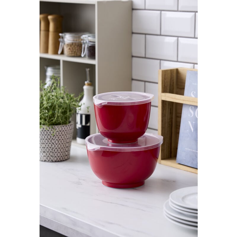 Nuovo set Margrethe 4 pezzi 1,5 + 3 L Rosso