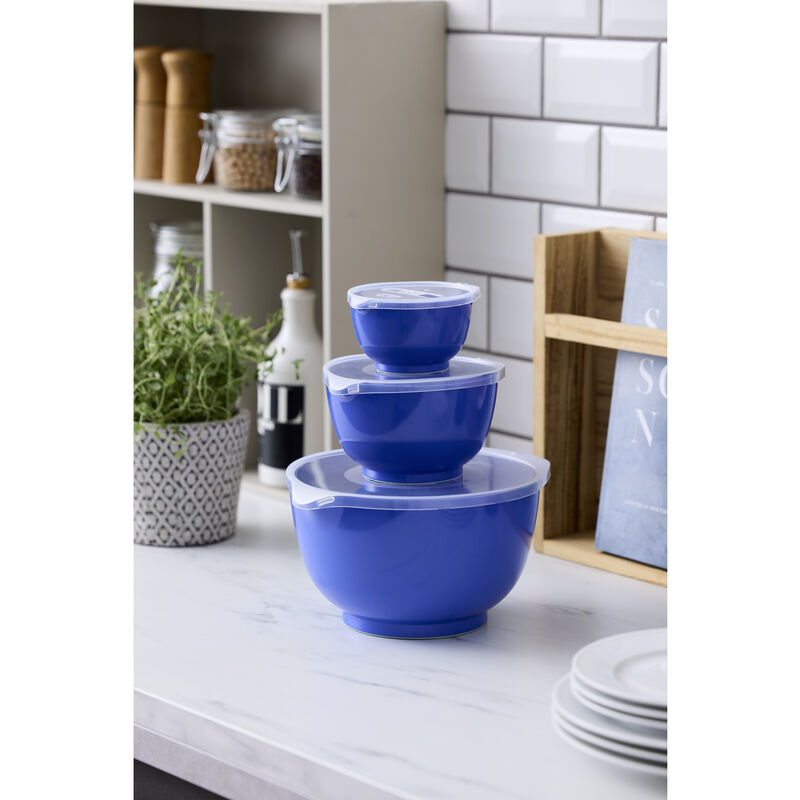 Nuovo set Margrethe 6 pezzi 0,25 + 0,75 + 3 L Blu elettrico