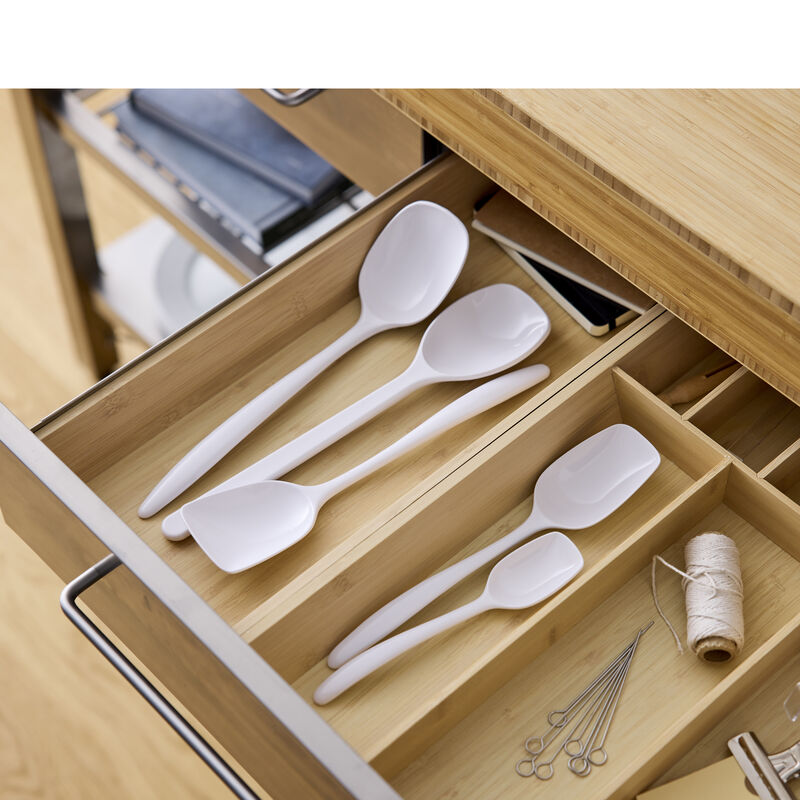 Cucchiaio da cucina largo Nuovo Classic Bianco
