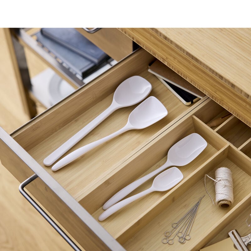 Set cucchiai da pentola 4 pezzi Nuovo Classic Bianco