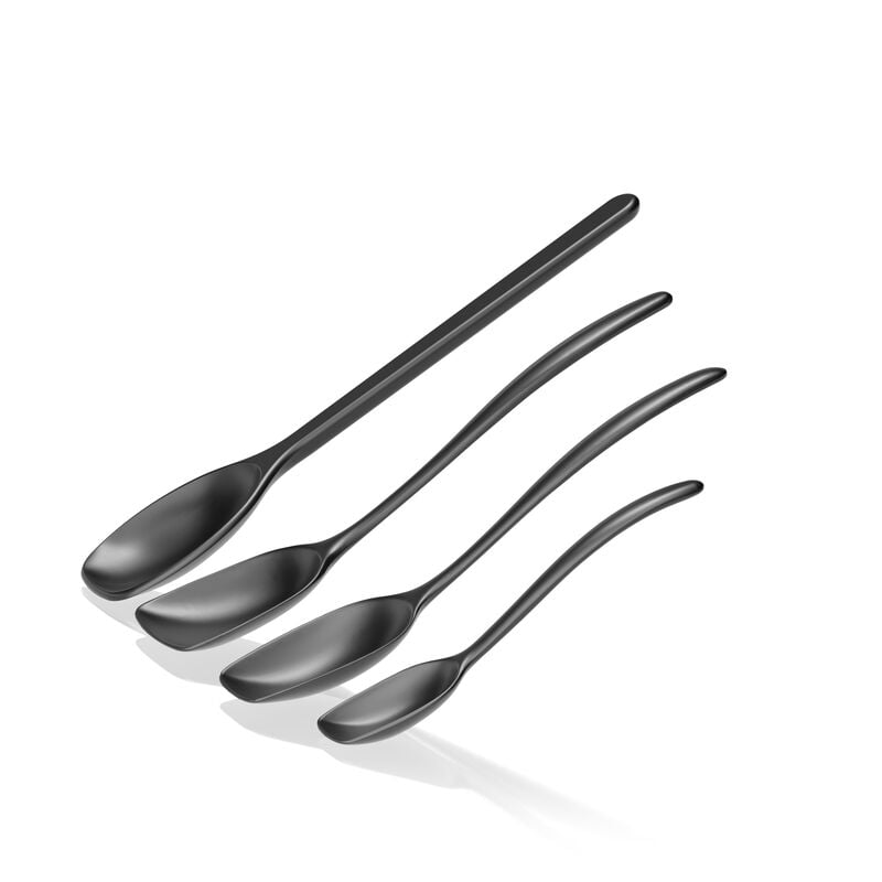 Set cucchiai da pentola 4 pezzi Nuovo Classic Nero carbone