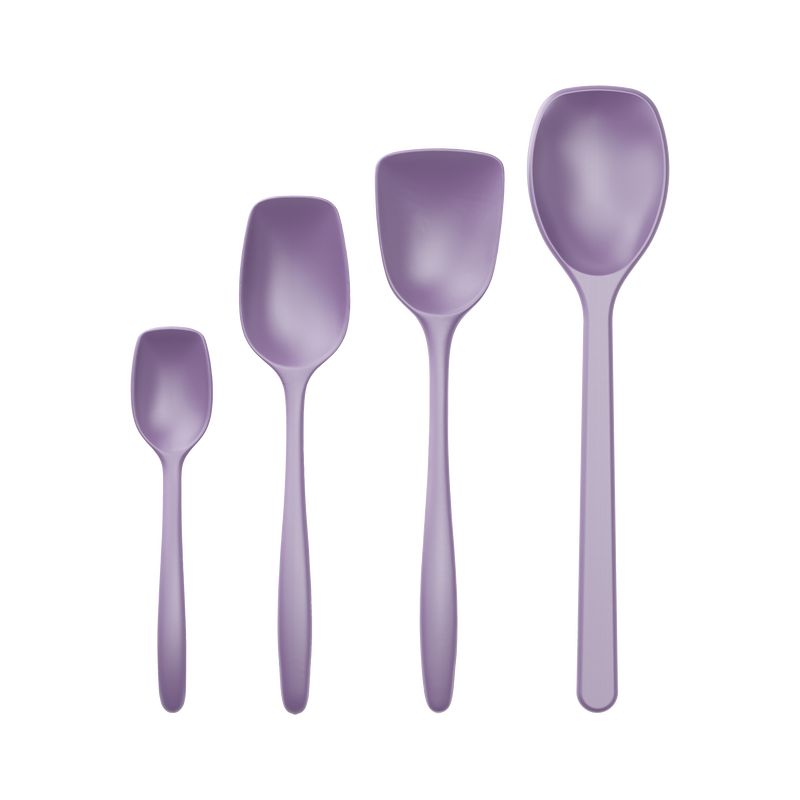 Set cucchiai da pentola 4 pezzi Nuovo Classic Lavanda