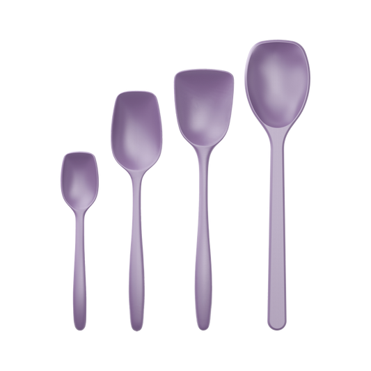 Set cucchiai da pentola 4 pezzi Nuovo Classic Lavanda