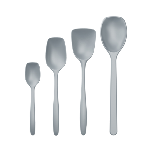 Set cucchiai da pentola 4 pezzi Nuovo Classic Blu Polvere