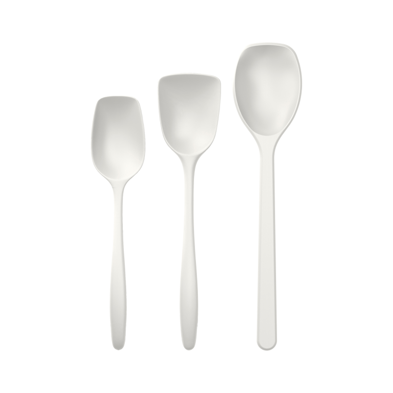 Set cucchiai da pentola 3 pezzi Nuovo Classic Bianco