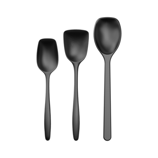 Set cucchiai da pentola 3 pezzi Nuovo Classic Nero carbone