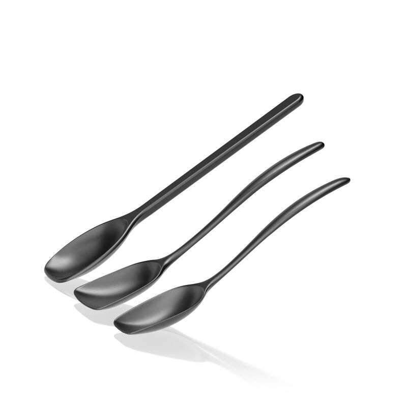 Set cucchiai da pentola 3 pezzi Nuovo Classic Nero carbone