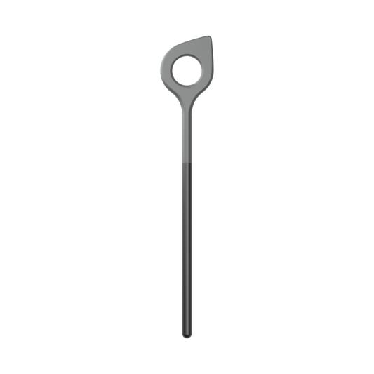 Cucchiaio forato Nuovo Optima 31 x 5,5 x 1 cm Nylon Nero