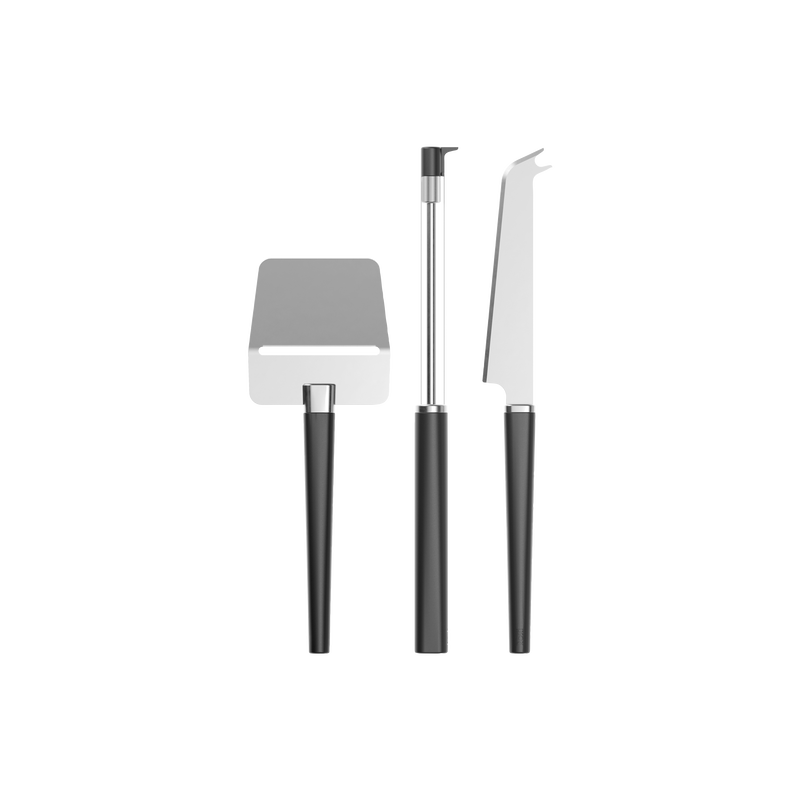Set formaggi Emma 3 pezzi Nero