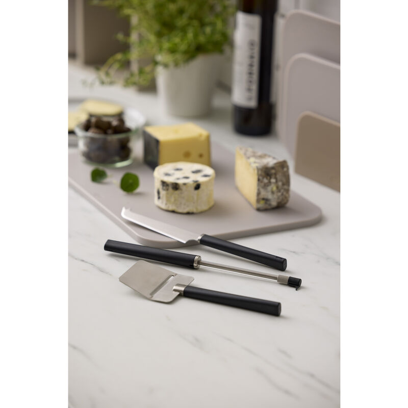 Set formaggi Emma 3 pezzi Nero