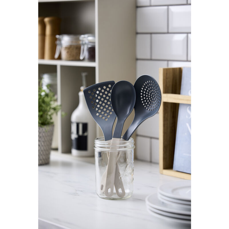 Set utensili cucina 2 Nuovo Optima 3 pezzi Nylon Humus