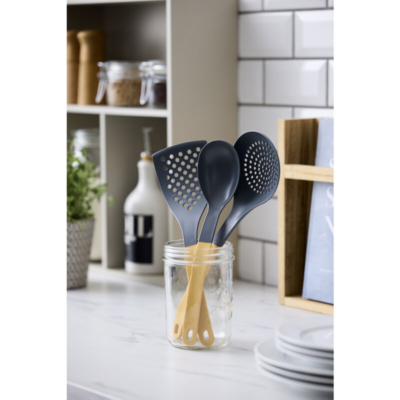 Set utensili cucina 2 Nuovo Optima 3 pezzi Nylon Curry