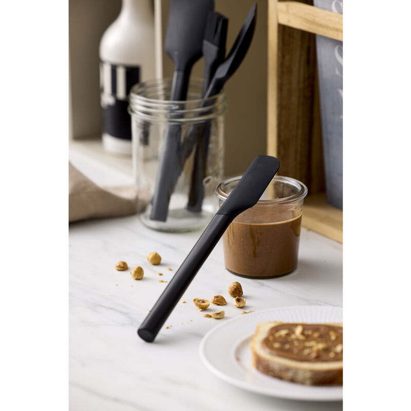 Spatola stretta Emma 25,2 x 3,3 x 1,7 Nero Silicone/PP