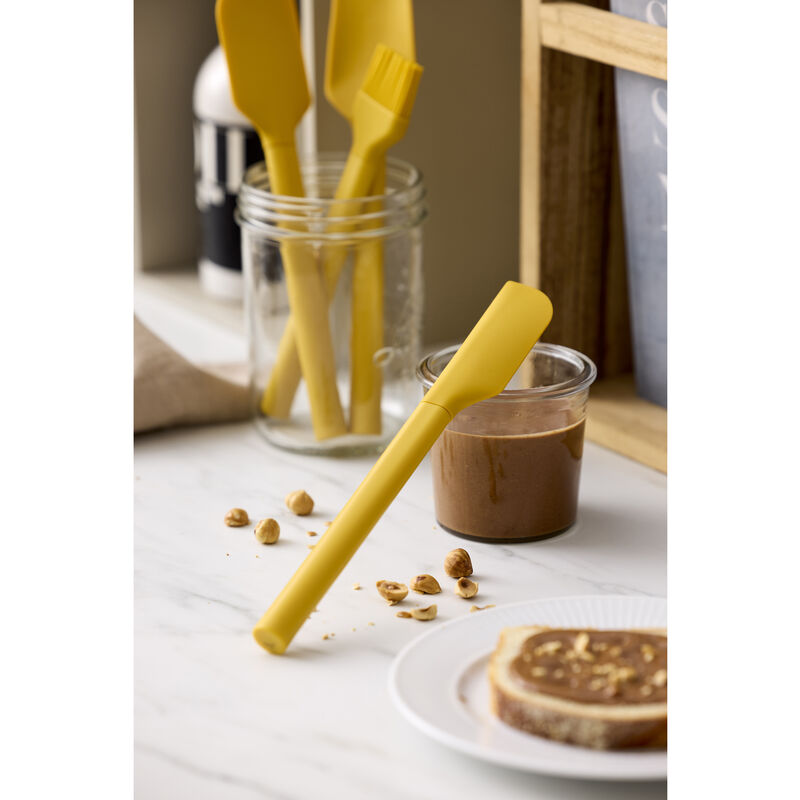 Spatola stretta Emma 25,2 x 3,3 x 1,7 Curry Silicone/PP