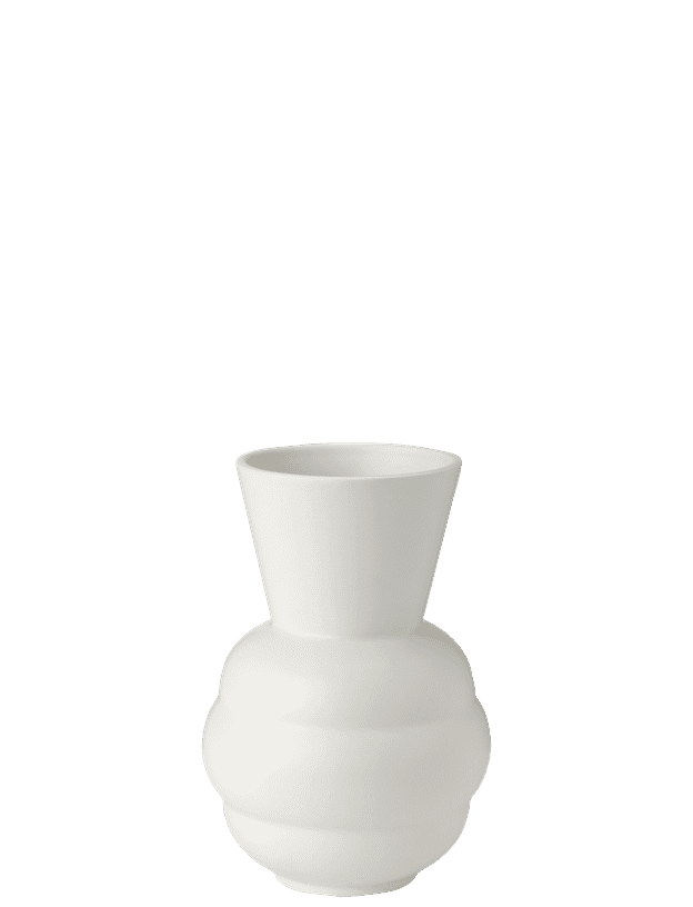 Vaso Tortus Archie N°1 H 21 cm – Bianco