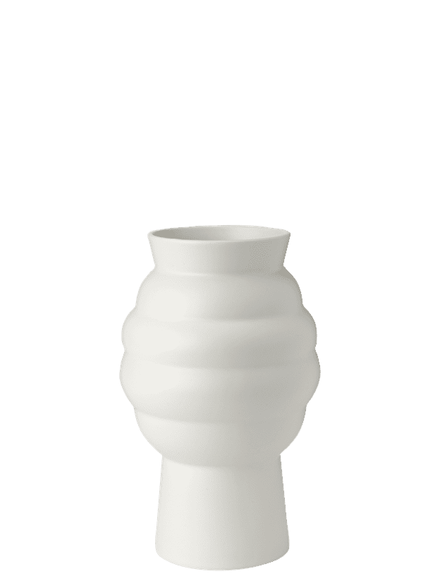 Vaso Tortus Archie N°2 H 23,5 cm – Bianco