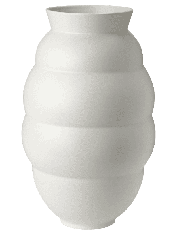 Vaso Tortus Archie N°5 H 41,5 cm – Bianco