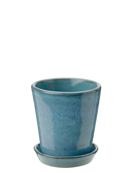 Vaso aromatico Knabstrup Ø 10,5 cm – Blu polveroso