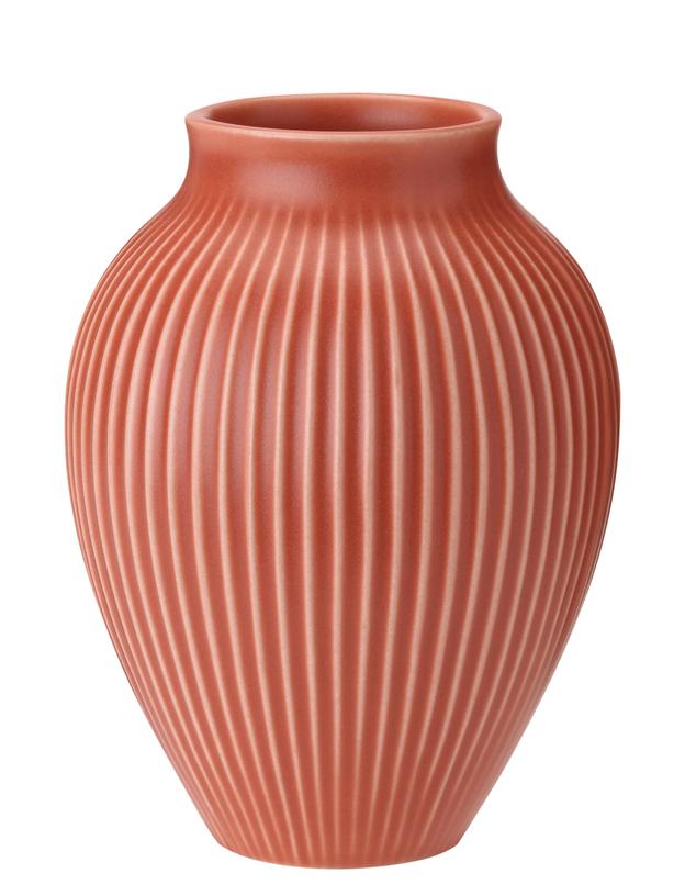 Vaso Knabstrup H 27 cm – Corallo