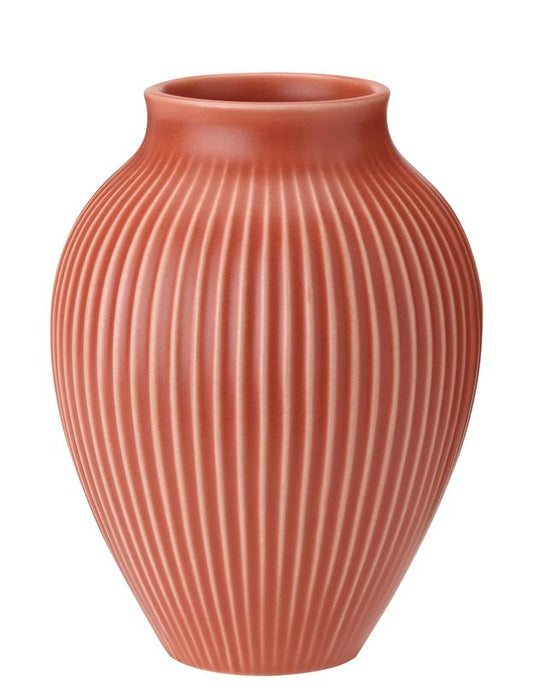 Vaso Knabstrup H 27 cm – Corallo