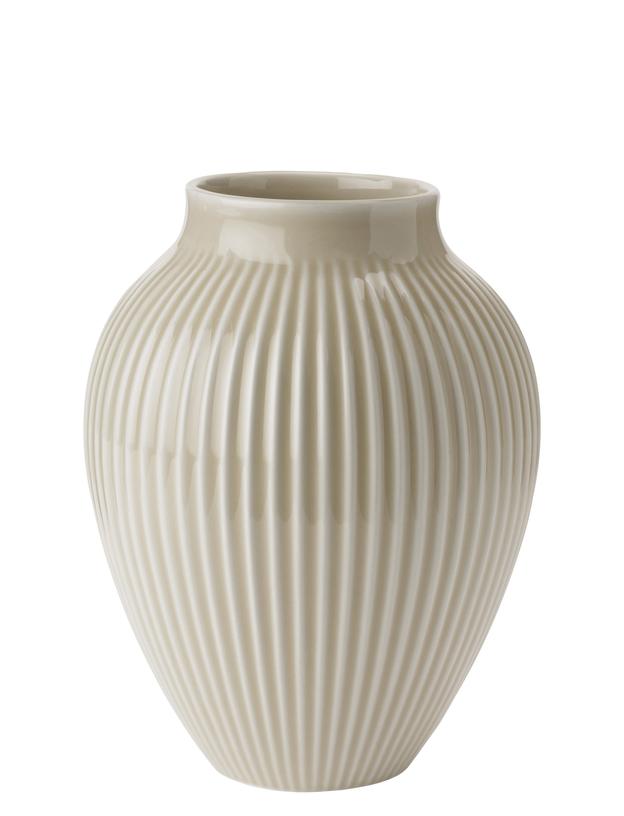 Vaso Knabstrup H 20 cm – Sabbia ondulata