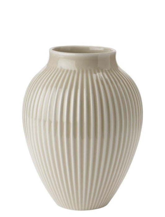 Vaso Knabstrup H 20 cm – Sabbia ondulata