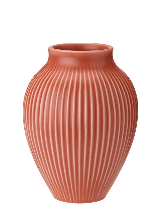 Vaso Knabstrup H 20 cm – Corallo