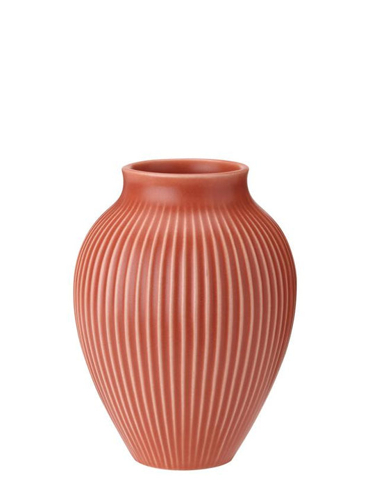 Vaso Knabstrup H 12,5 cm – Corallo