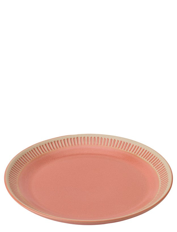 Piatto piano Colorit Ø 27 cm – Corallo