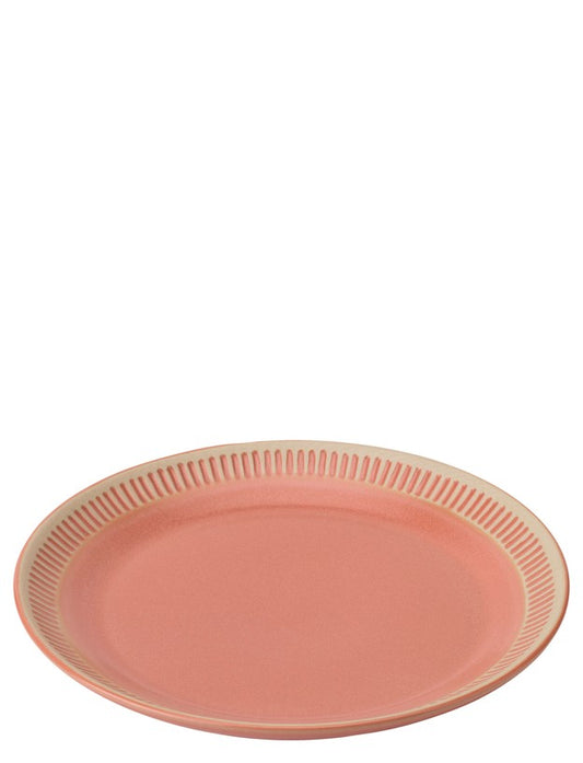 Piatto piano Colorit Ø 27 cm – Corallo