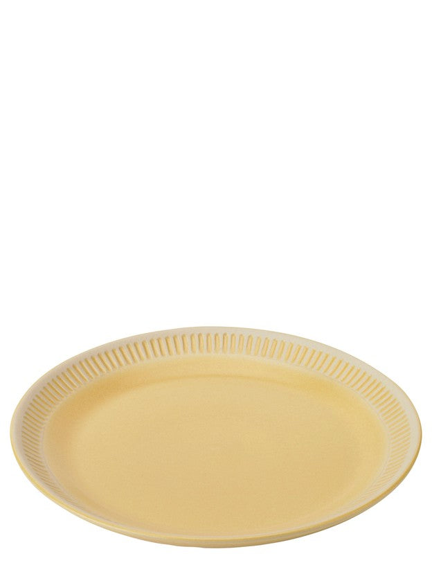 Piatto piano Colorit Ø 27 cm – Giallo
