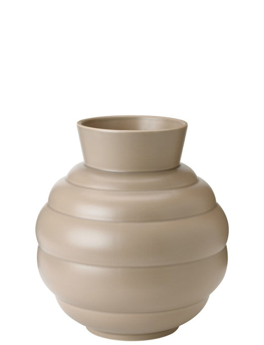 Vaso Tortus Archie N°3 H 26,5 cm – Sabbia scura