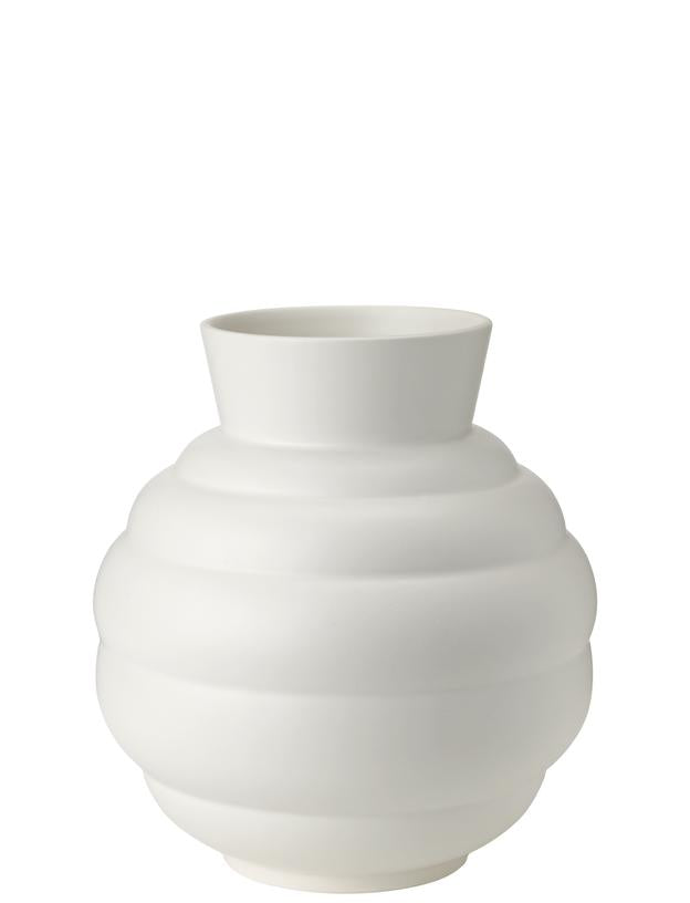 Vaso Tortus Archie N°3 H 26,5 cm – Bianco
