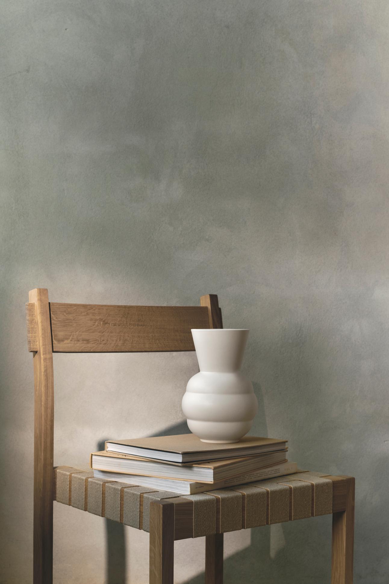 Vaso Tortus Archie N°1 H 21 cm – Bianco