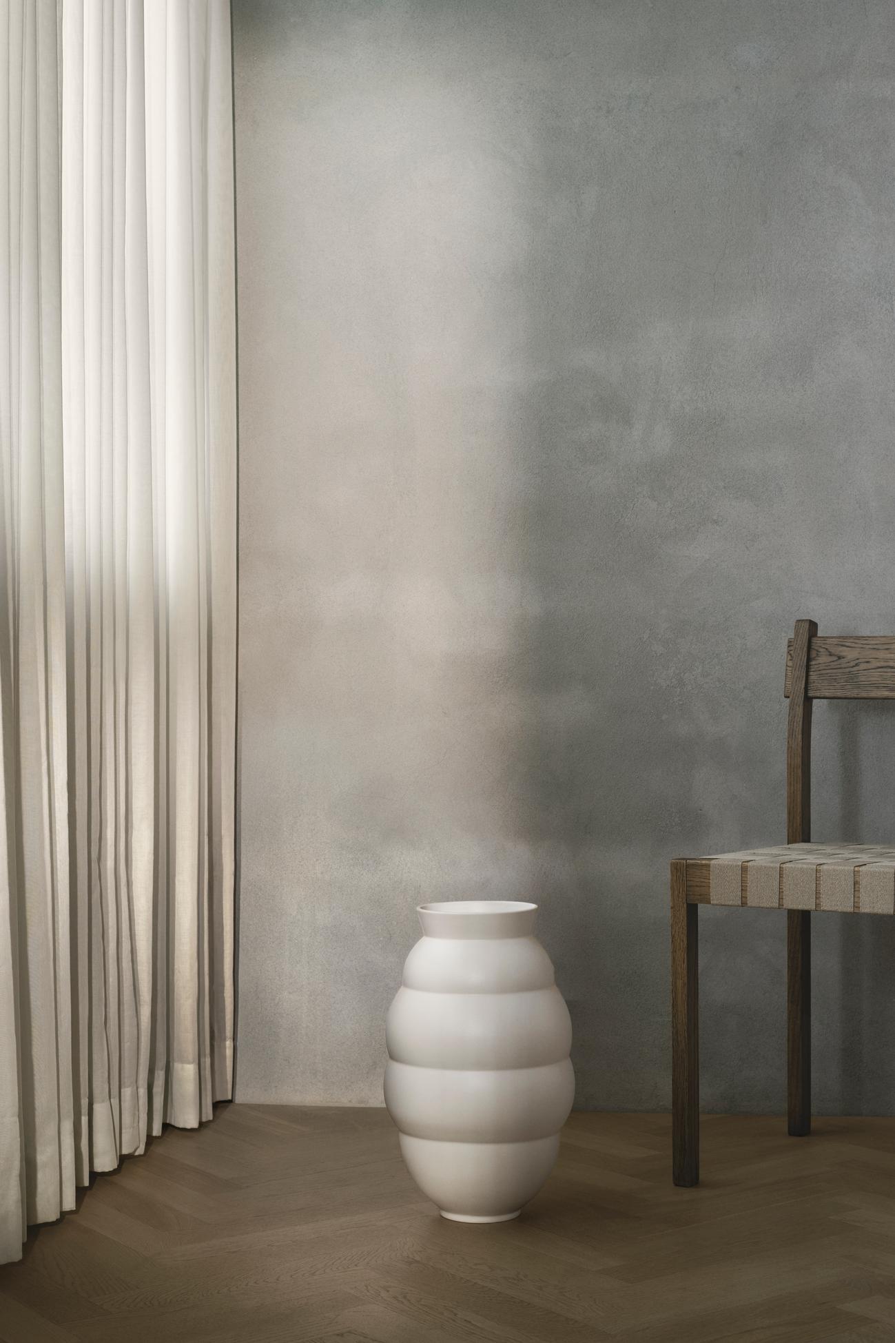 Vaso Tortus Archie N°5 H 41,5 cm – Bianco